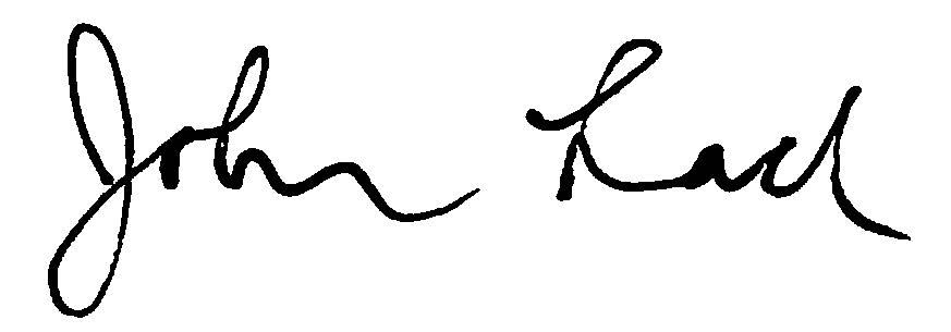 John Lach (signature)