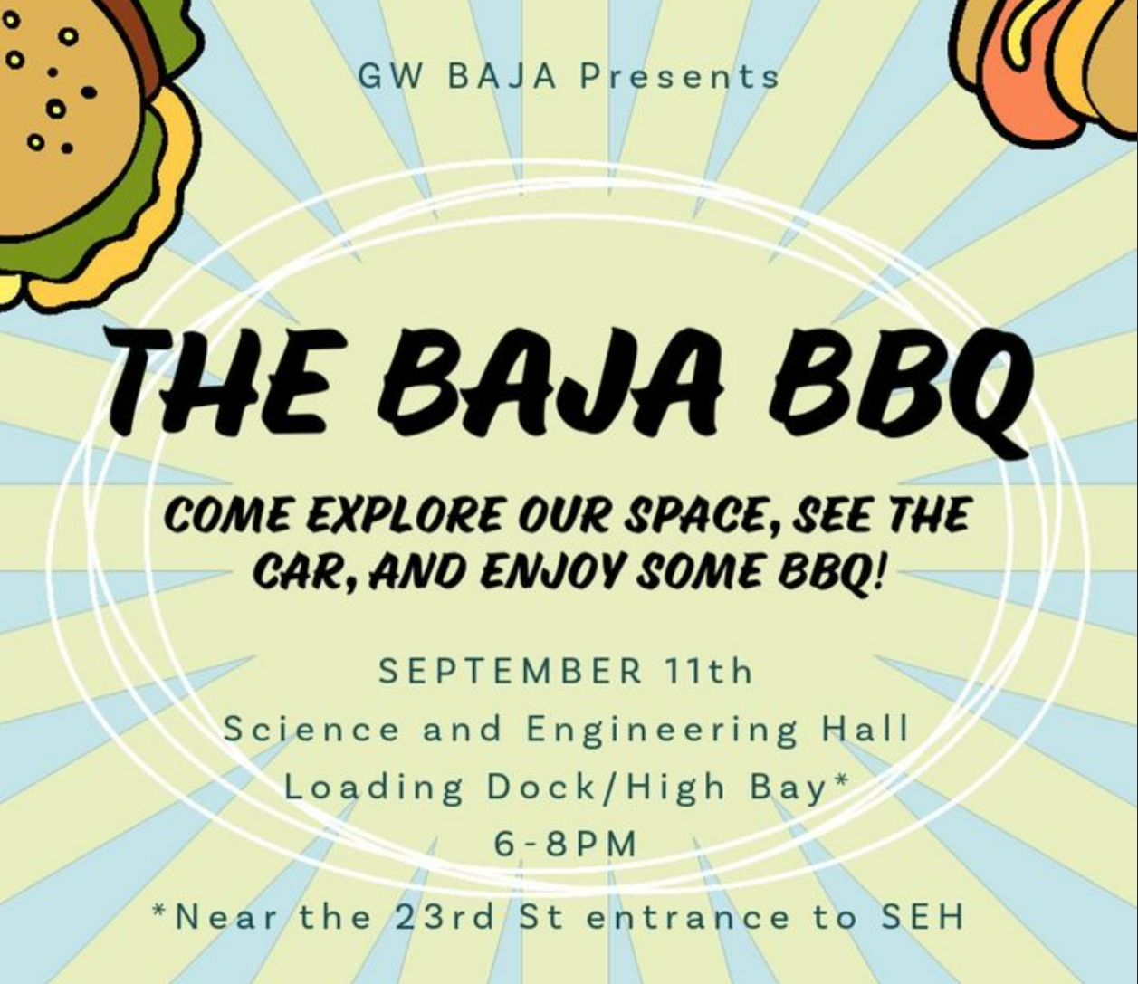 Baja BBQ flyer