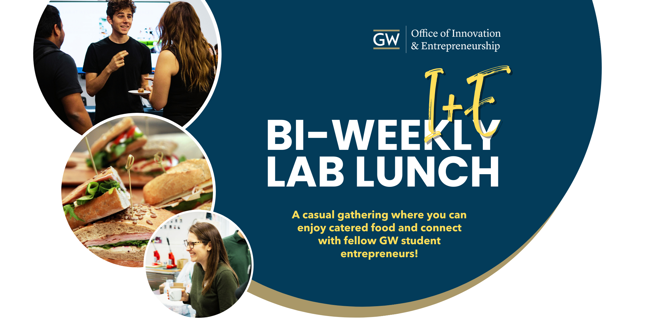 Bi-Weekly Lab Lunch flyer