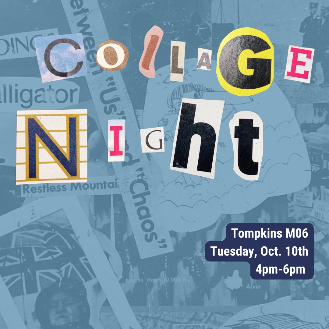 Collage Night Event Flyer