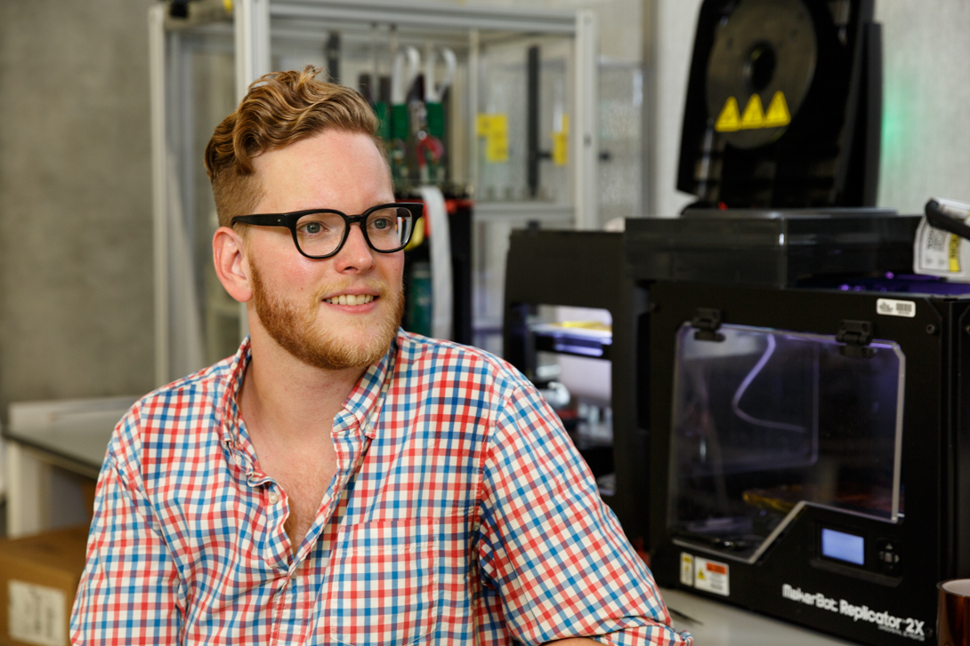 CEO of Nanochon and GW alumnus Ben Holmes