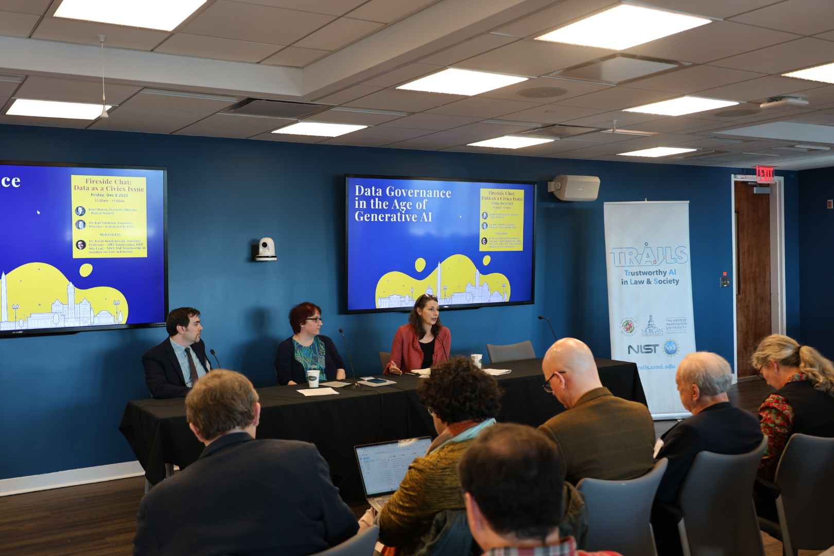 Panelists during a discussion on Day 2 of the conference