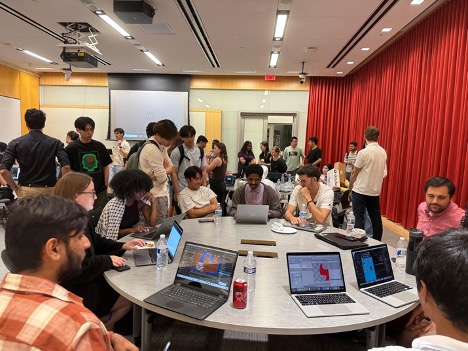 Participants of the Festival in the Lehman Auditorium