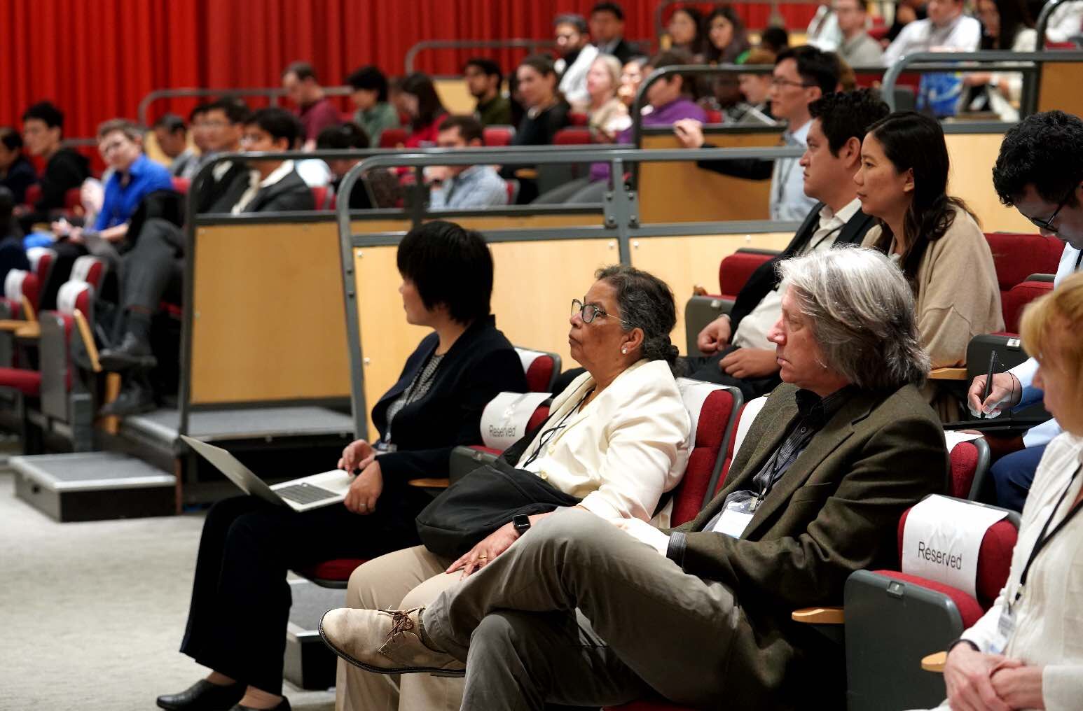 Attendees of the workshop in the Lehman Auditorium