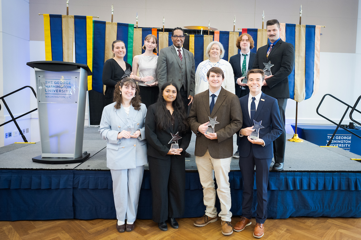 GW's 2025 Distinguished Scholars