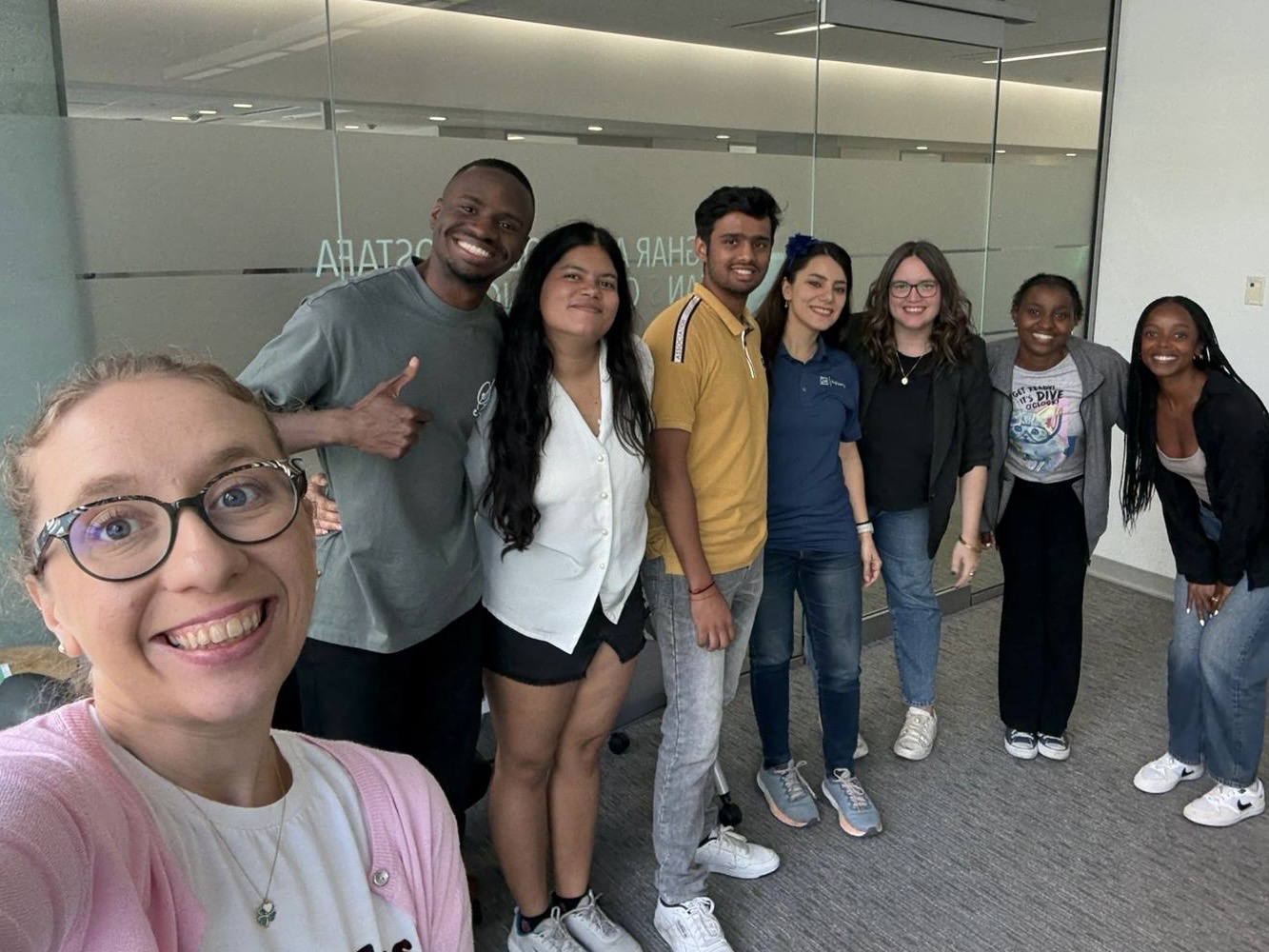 Ambassadors at a final meeting