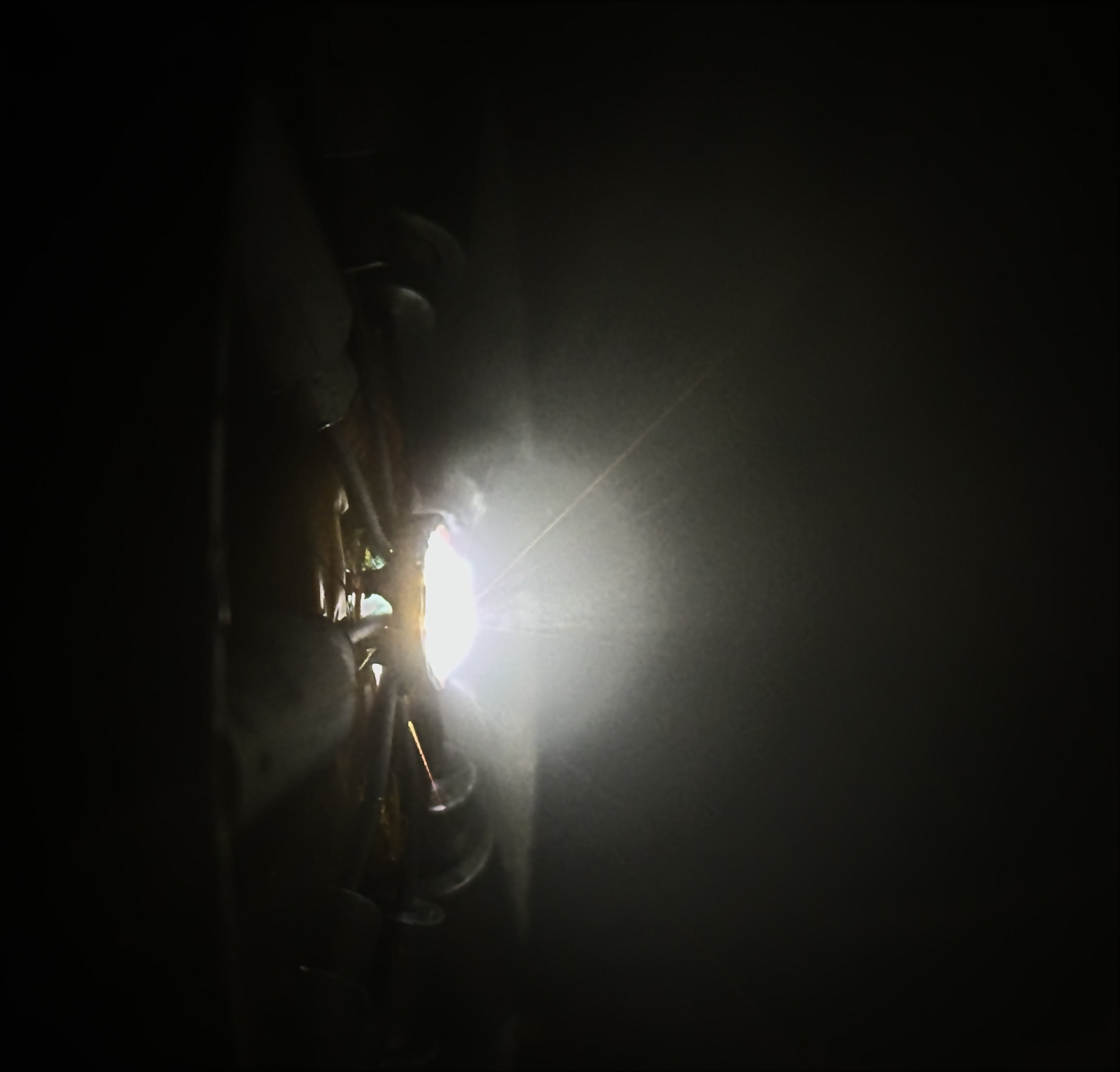 Vacuum arc thruster experiment