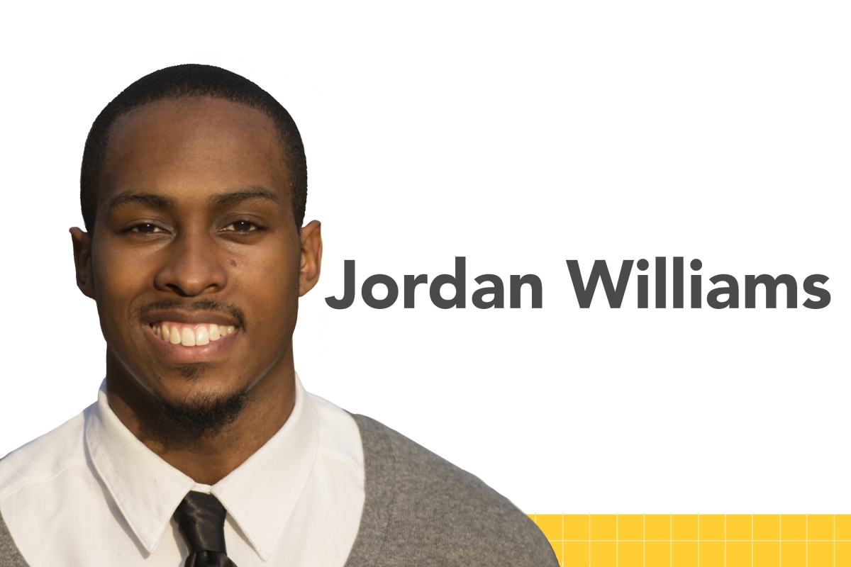 Jordan Williams Smiling