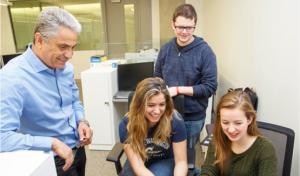 Ahmed Louri with students