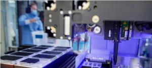 close up of testing equipment