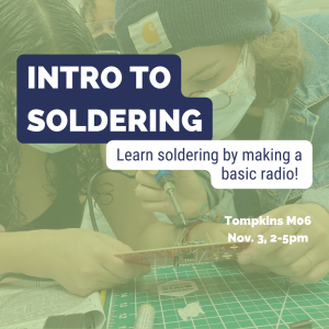 Intro to Soldering Flyer