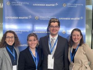 Leah Kaplan, Eliese Ottinger, James Ferguson, and Caitlin Grady