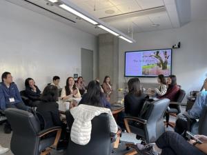 Participants of Chen's N2Women event discussing