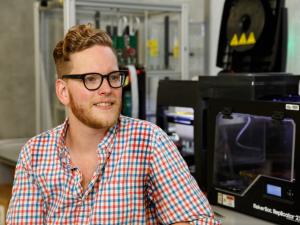 CEO of Nanochon and GW alumnus Ben Holmes