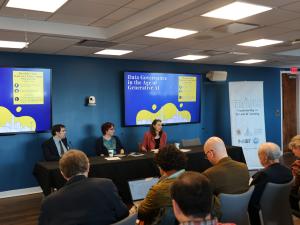 Panelists during a discussion on Day 2 of the conference
