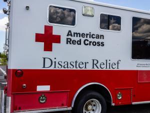 American Red Cross Disaster Relief vehicle