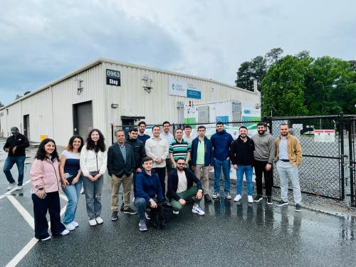 Group photo at Duke Energy
