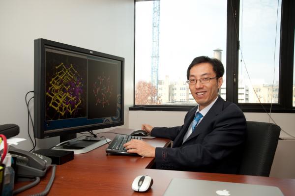 Dr. Tianshu Li at his desk
