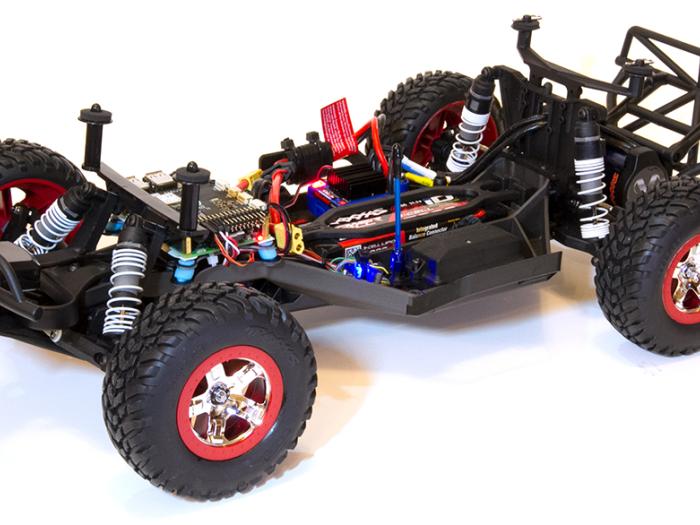 Autonomous rover built in Mohan's lab