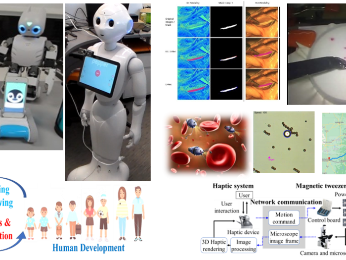 Illustrations of the ART-Med Lab's work