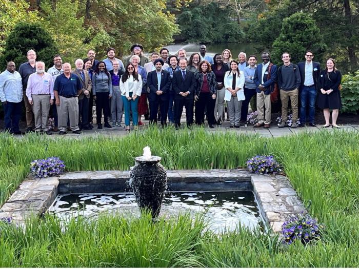 Professor Dehghanian with fellow participants of the NSF workshop