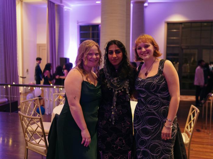 Students pictured at the 2024 Engineer's Ball