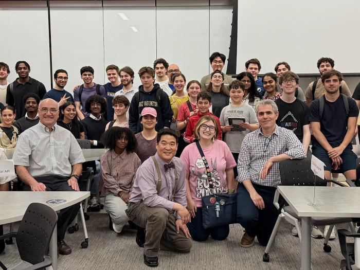 Group photo at Festival of Animation