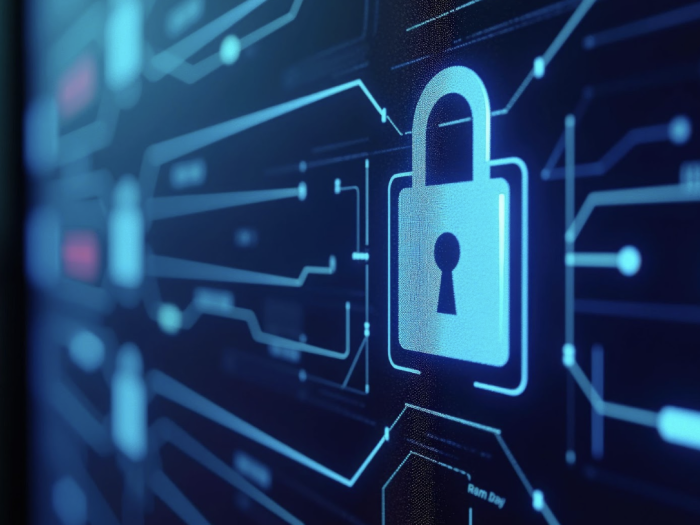 cybersecurity stock photo