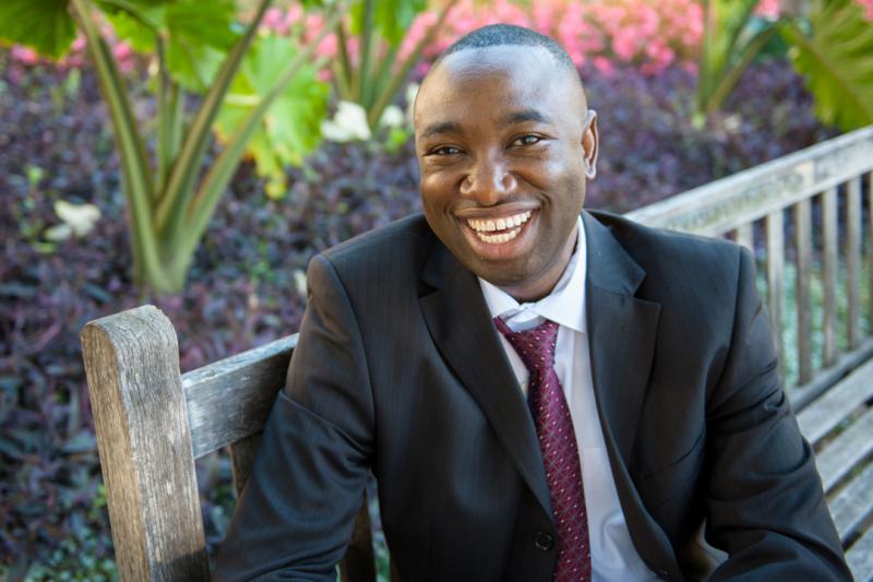 Photo of a professor