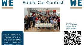 Edible Car Contest Flyer