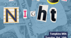 Collage Night Event Flyer