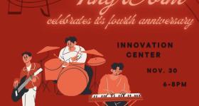 Tiny Dorm Concert Flyer