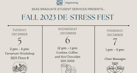 De-stress fest flyer